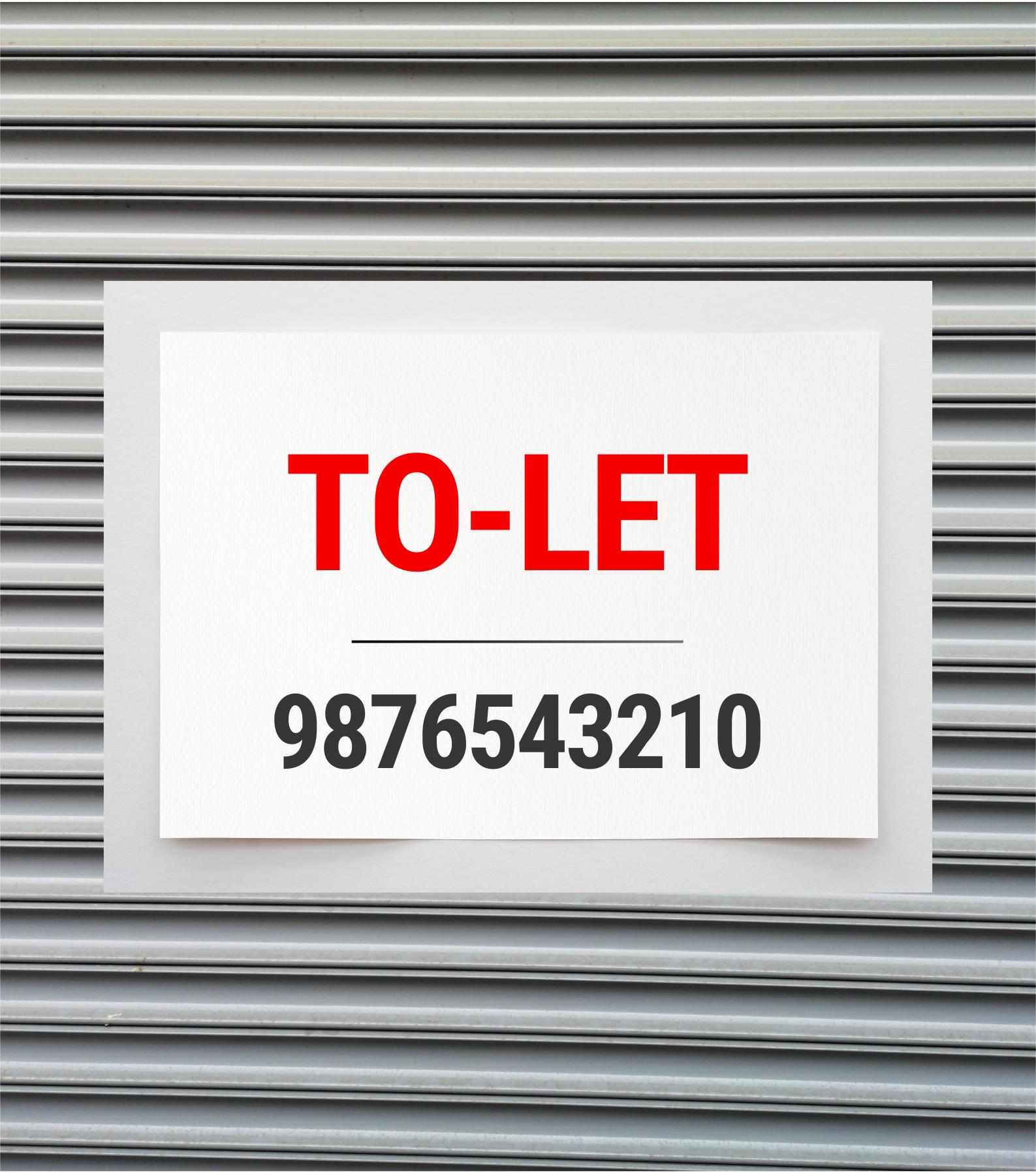 TO-LET Poster Preview